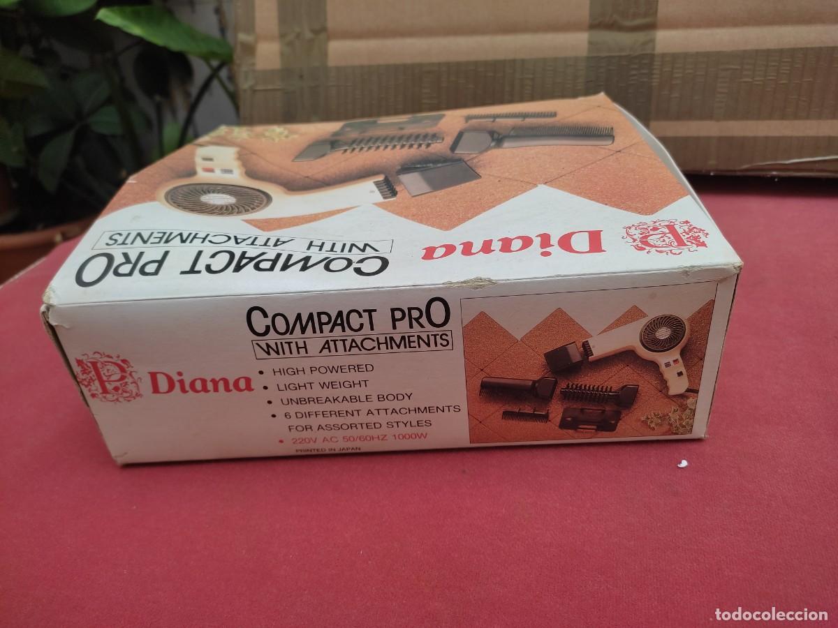 Vintage: secador Diana - Compact Pro - con complementos - funciona - casi nuevo - Foto 13