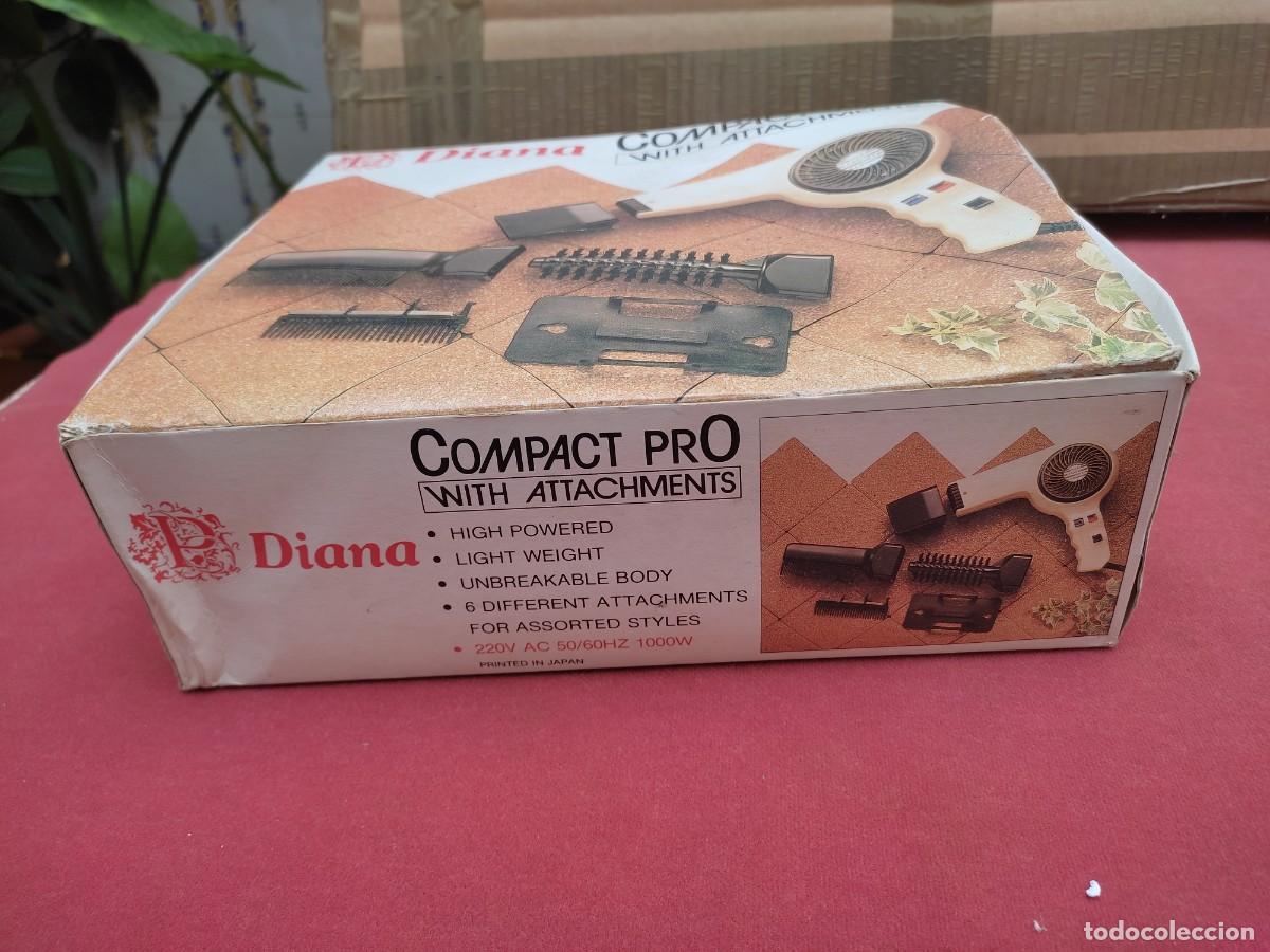 Vintage: secador Diana - Compact Pro - con complementos - funciona - casi nuevo - Foto 15