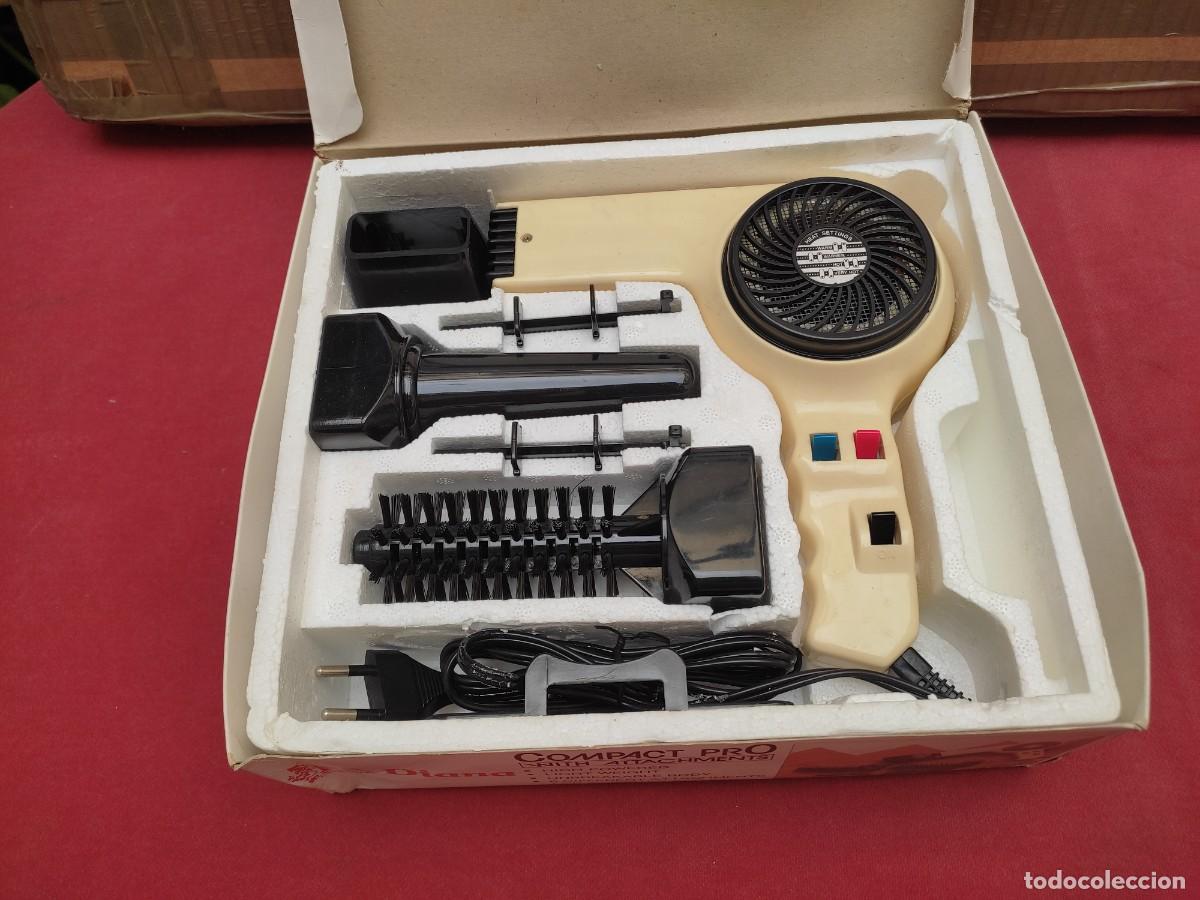 Vintage: secador Diana - Compact Pro - con complementos - funciona - casi nuevo - Foto 17