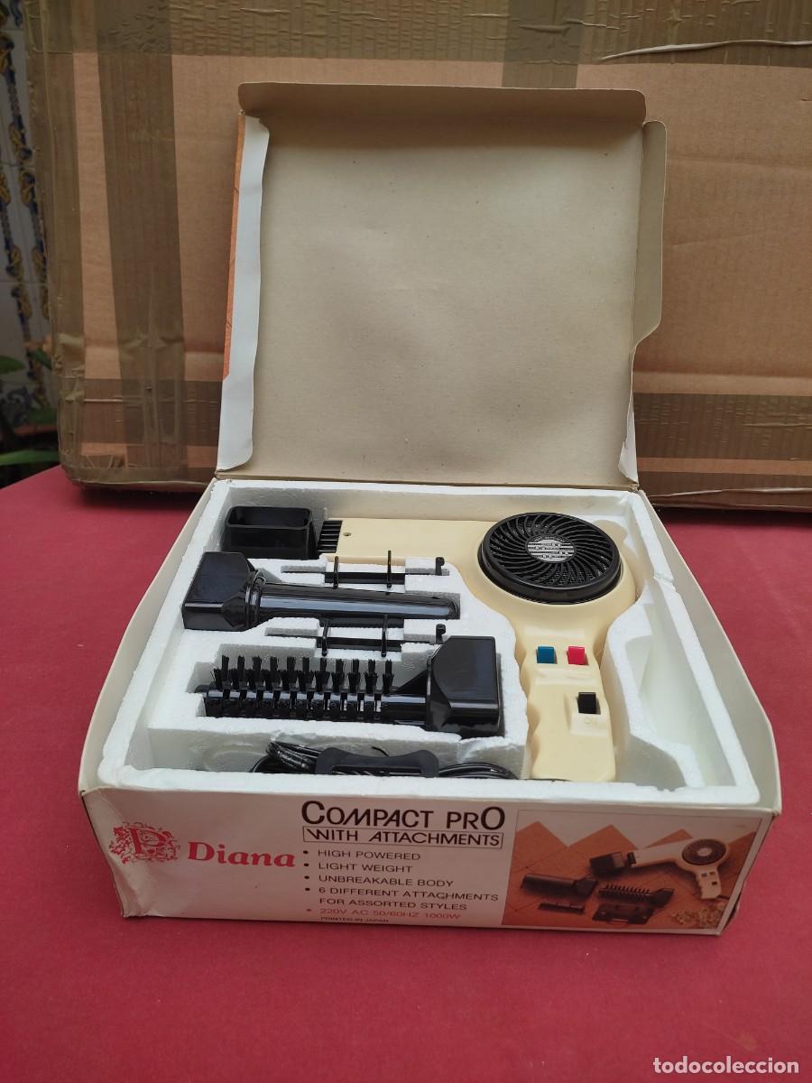 Vintage: secador Diana - Compact Pro - con complementos - funciona - casi nuevo - Foto 20