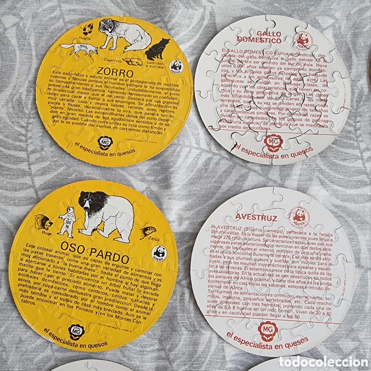 Vintage: QUESITOS MG LA GRAN FAUNA - Foto 10