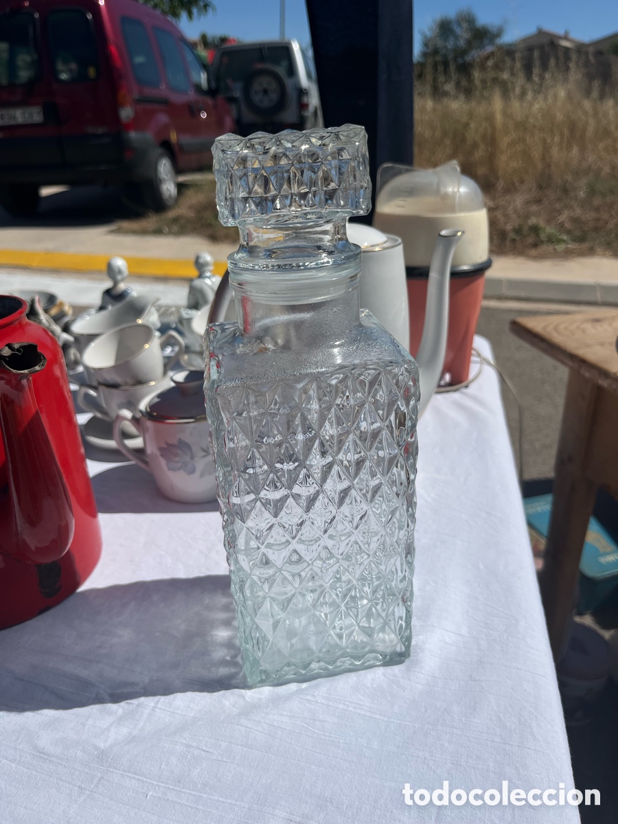 Vintage: Licorera cristal tallado - Foto 1