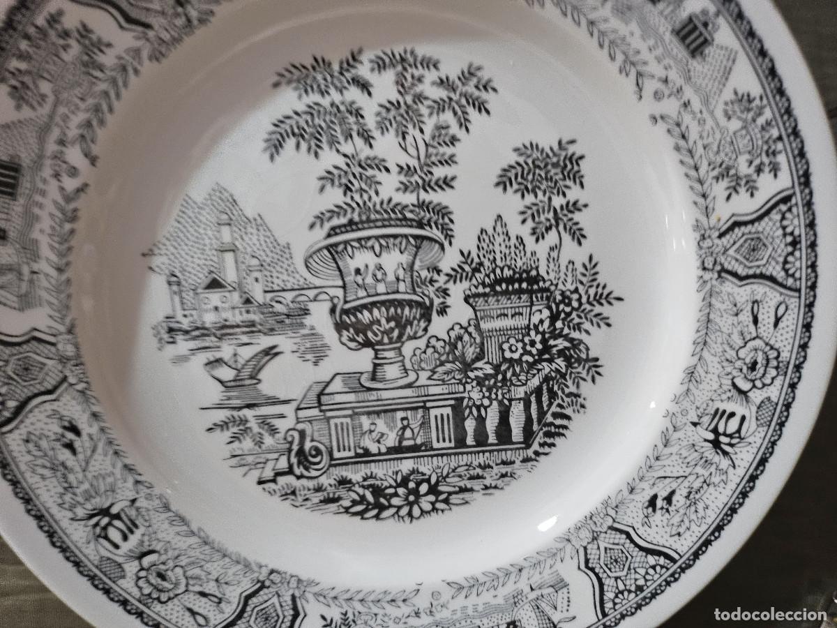 Vintage: plato de ceramica antigua - Foto 2