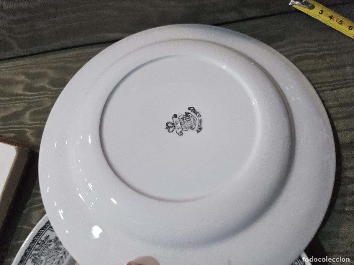 Vintage: plato de ceramica antigua - Foto 3