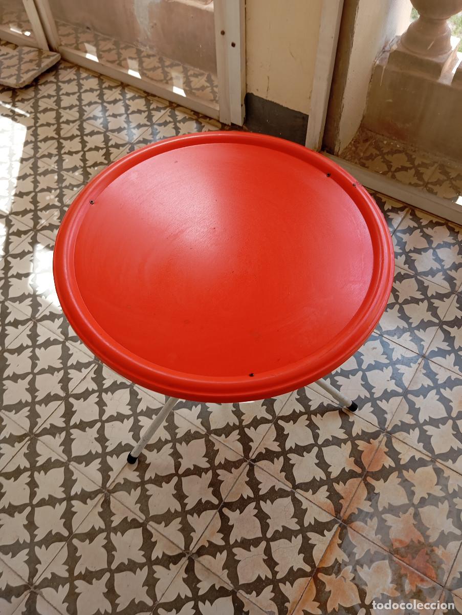 Vintage: MESA AUXILIAR REDONA VINTAGE - Foto 2