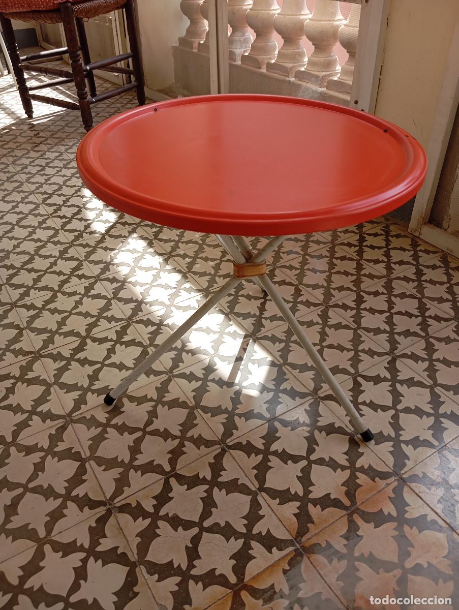 Vintage: MESA AUXILIAR REDONA VINTAGE - Foto 4