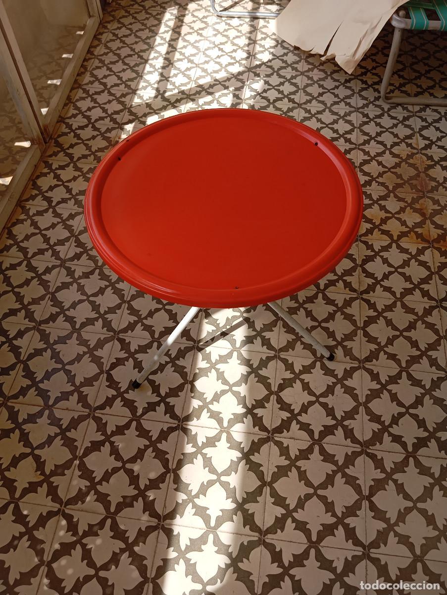 Vintage: MESA AUXILIAR REDONA VINTAGE - Foto 5