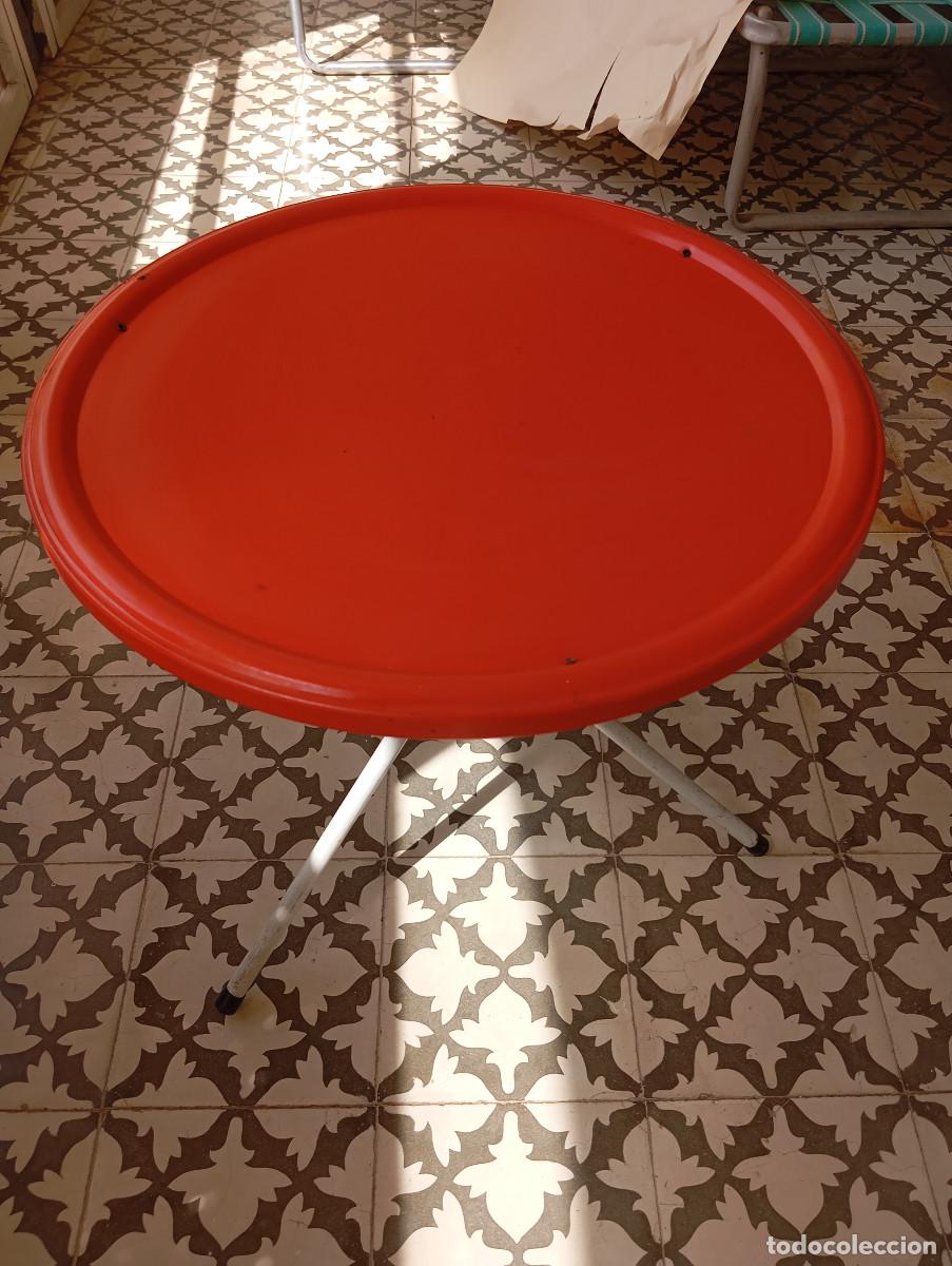 Vintage: MESA AUXILIAR REDONA VINTAGE - Foto 6