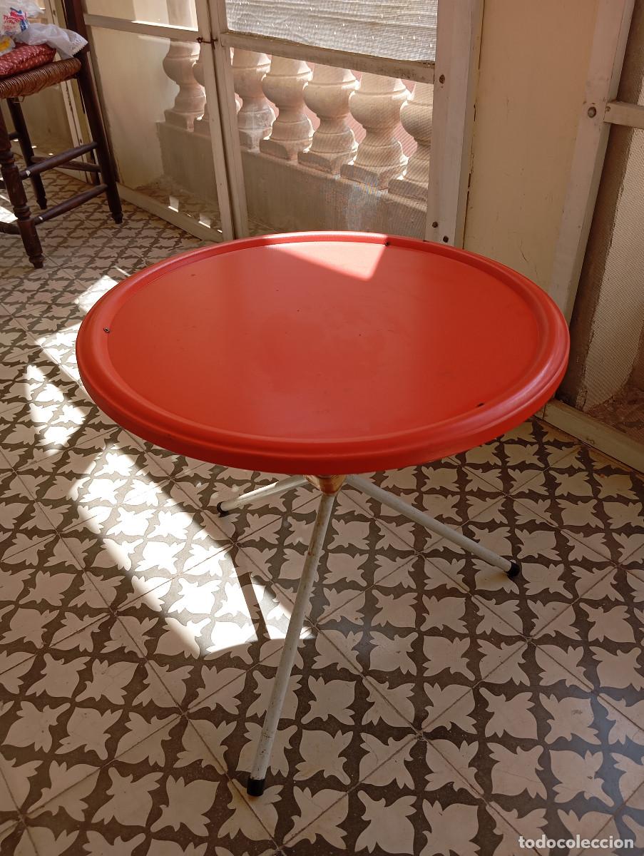 Vintage: MESA AUXILIAR REDONA VINTAGE - Foto 15