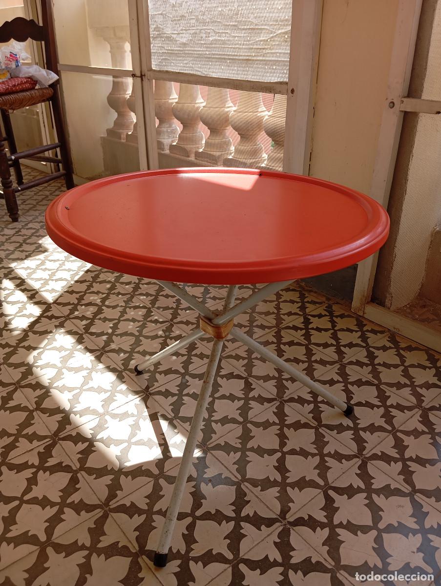 Vintage: MESA AUXILIAR REDONA VINTAGE - Foto 16