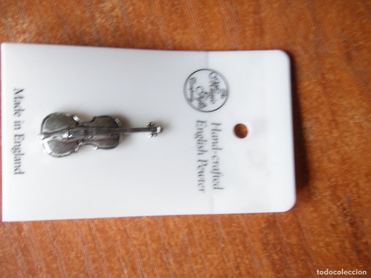 Vintage: PIN VIOLONCHELO HECHO EN INGLATERRA - Foto 4