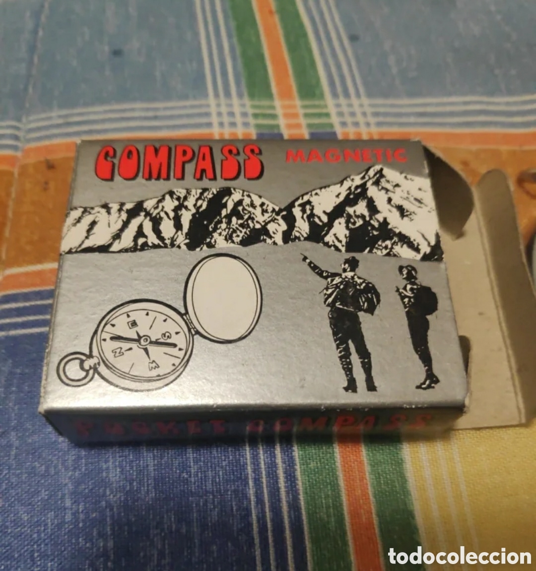 Vintage: Brujula pocket compass - Foto 4