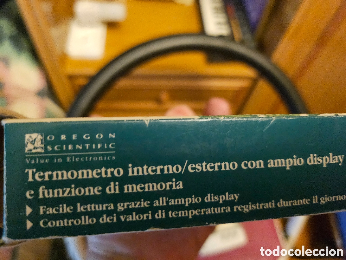 Vintage: Term&oacute;metro digital de exterior y interior nuevo - Foto 4
