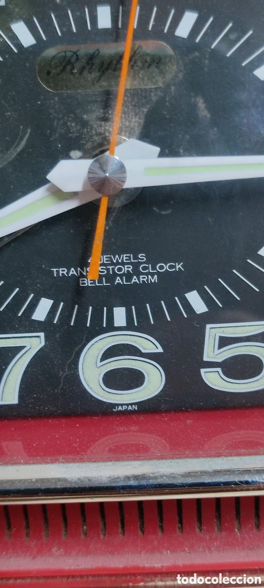 Vintage: Reloj transistor Rhythm. Vintage - Foto 8