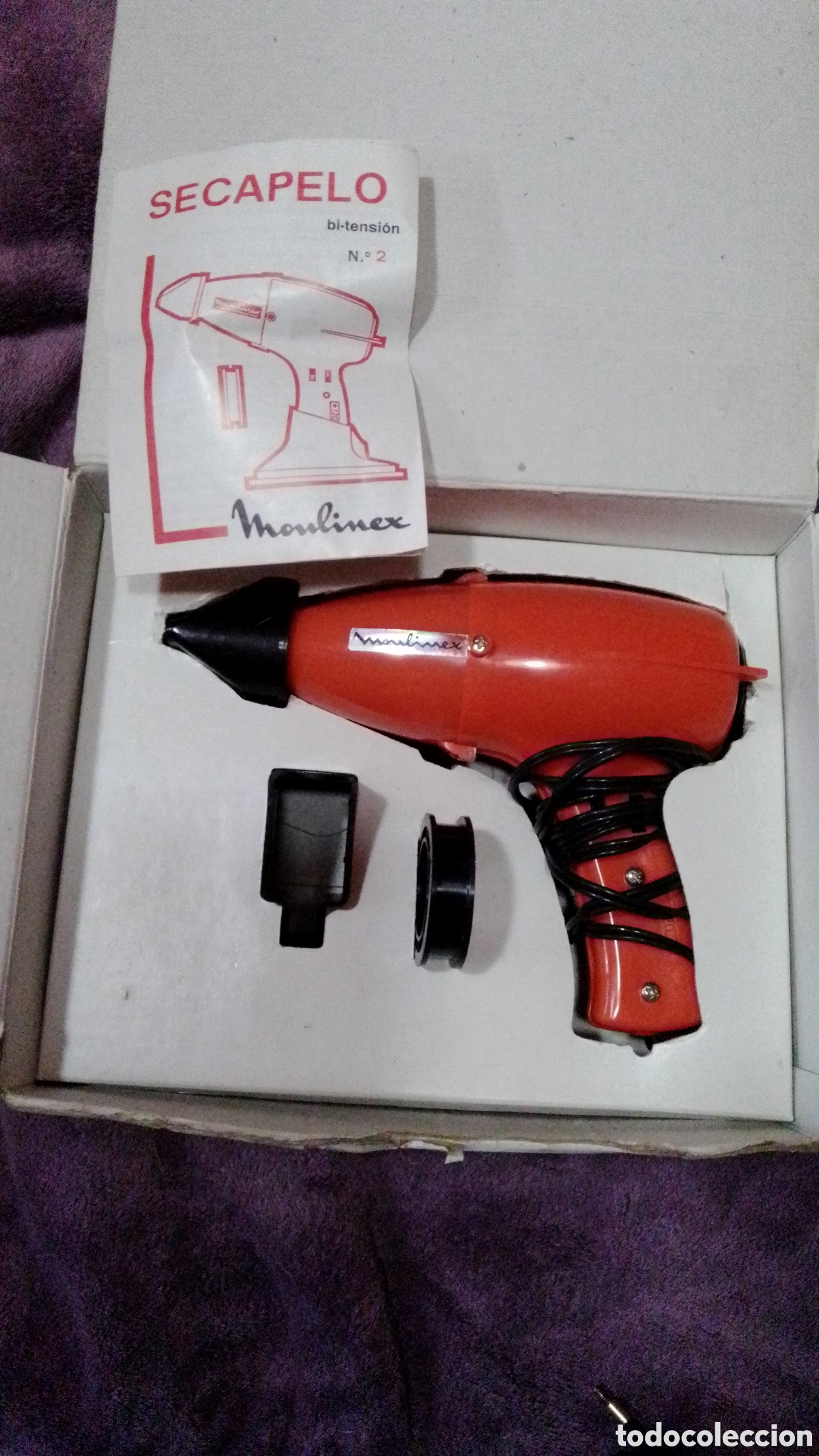 Vintage: SECADOR VINTAGE MOULINEX - Foto 3