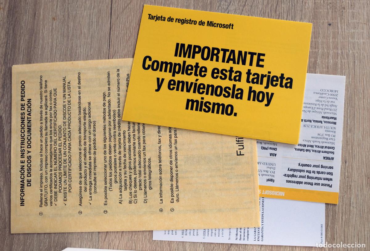 Vintage: Libro MS-DOS y Windows 3.1 en espa&ntilde;ol y con licencia - Foto 2