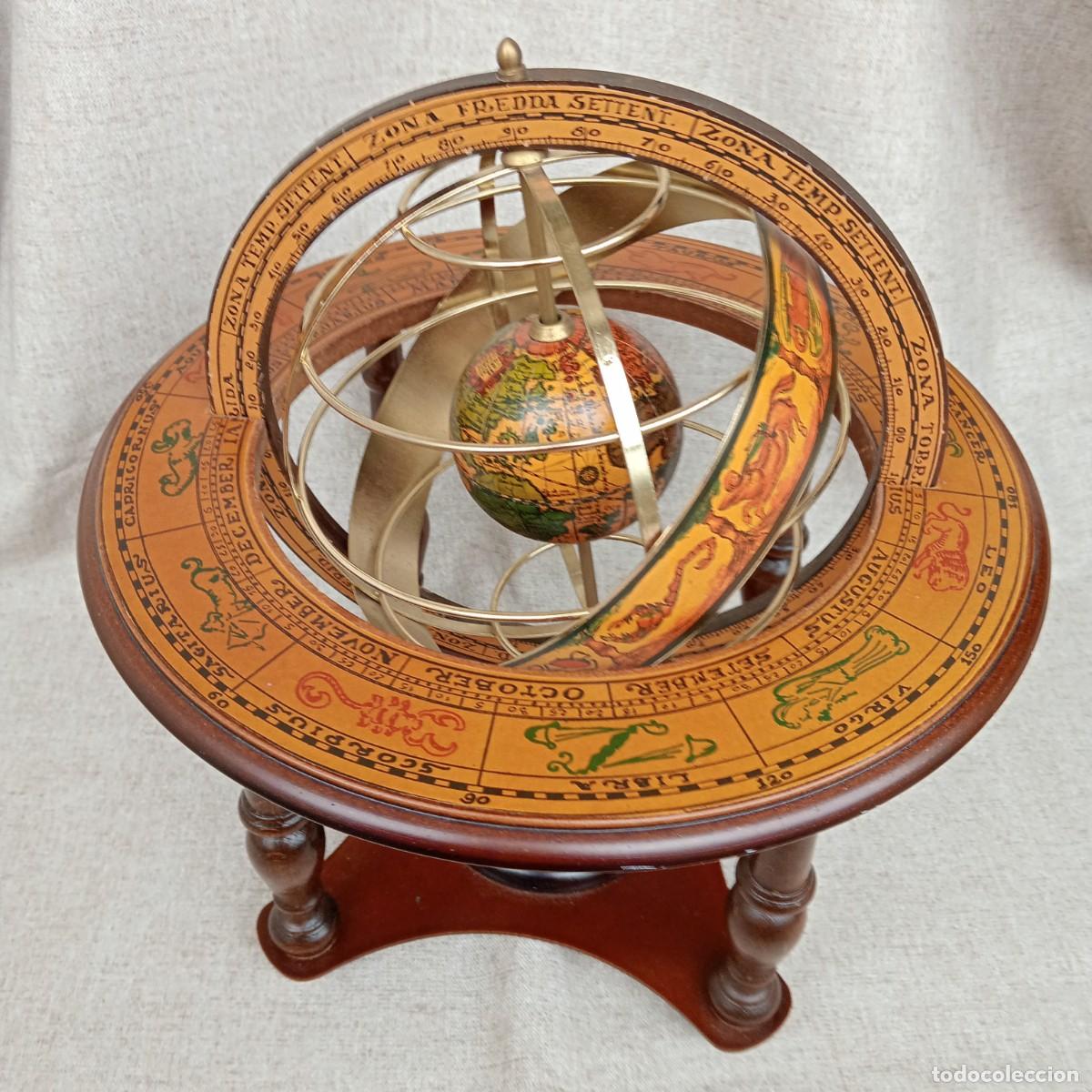 Vintage: ESFERA ARMILAR HECHA EN ITALIA - Foto 6