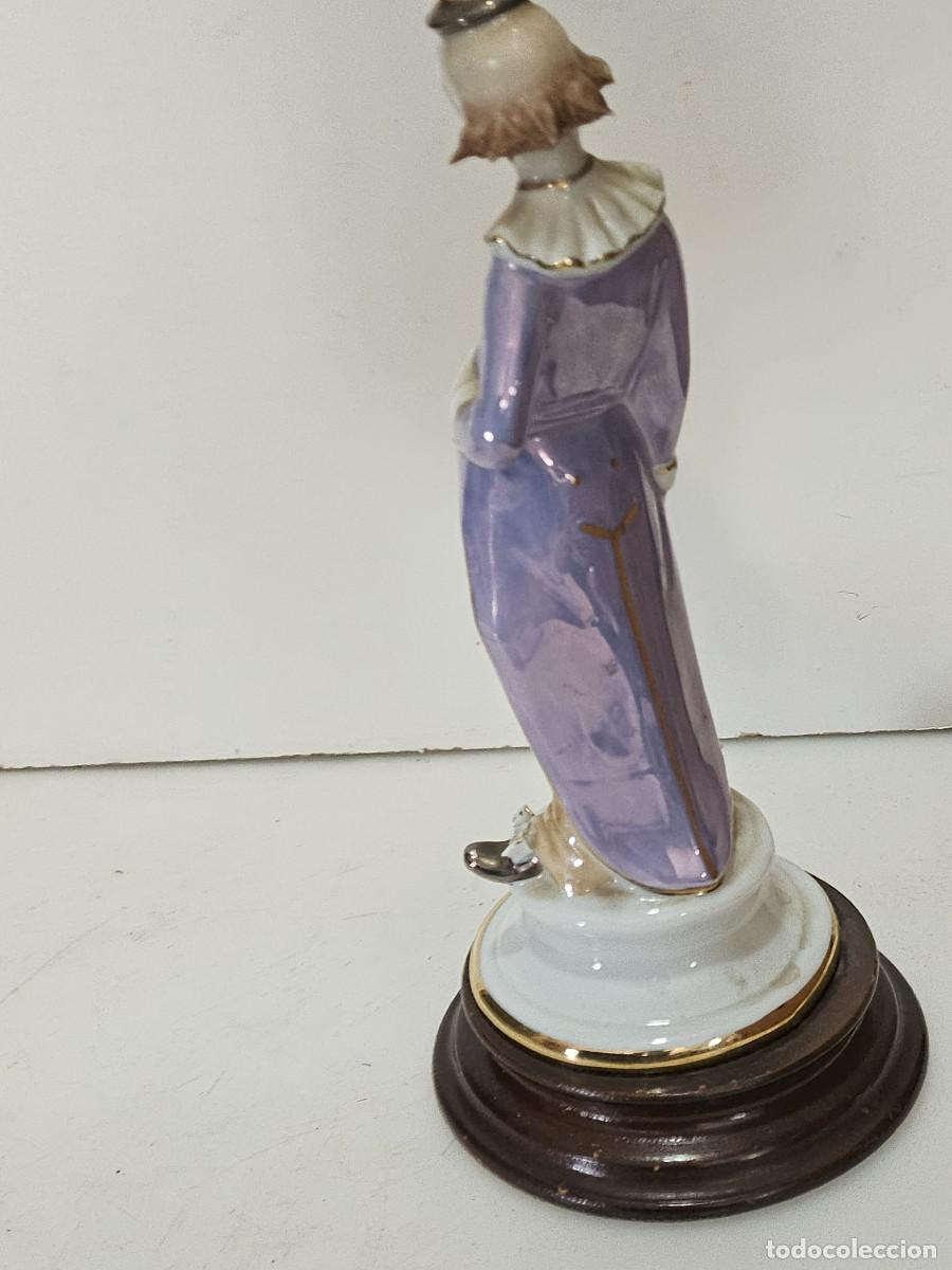 Vintage: figura de porcelana payaso - Foto 3