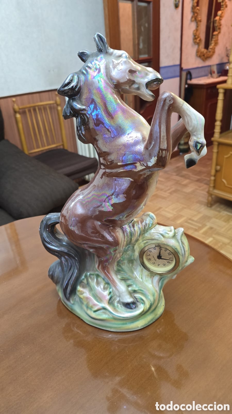 Vintage: RELOJ CON FORMA DE CABALLO - Foto 2