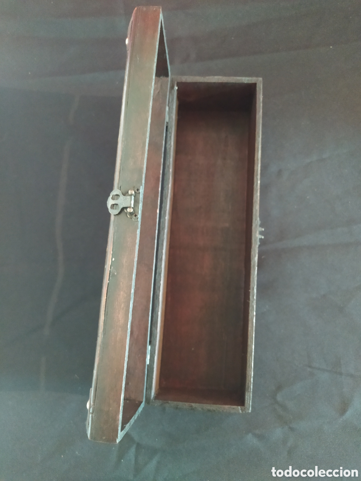 Vintage: Vieja caja escritorio - Foto 2