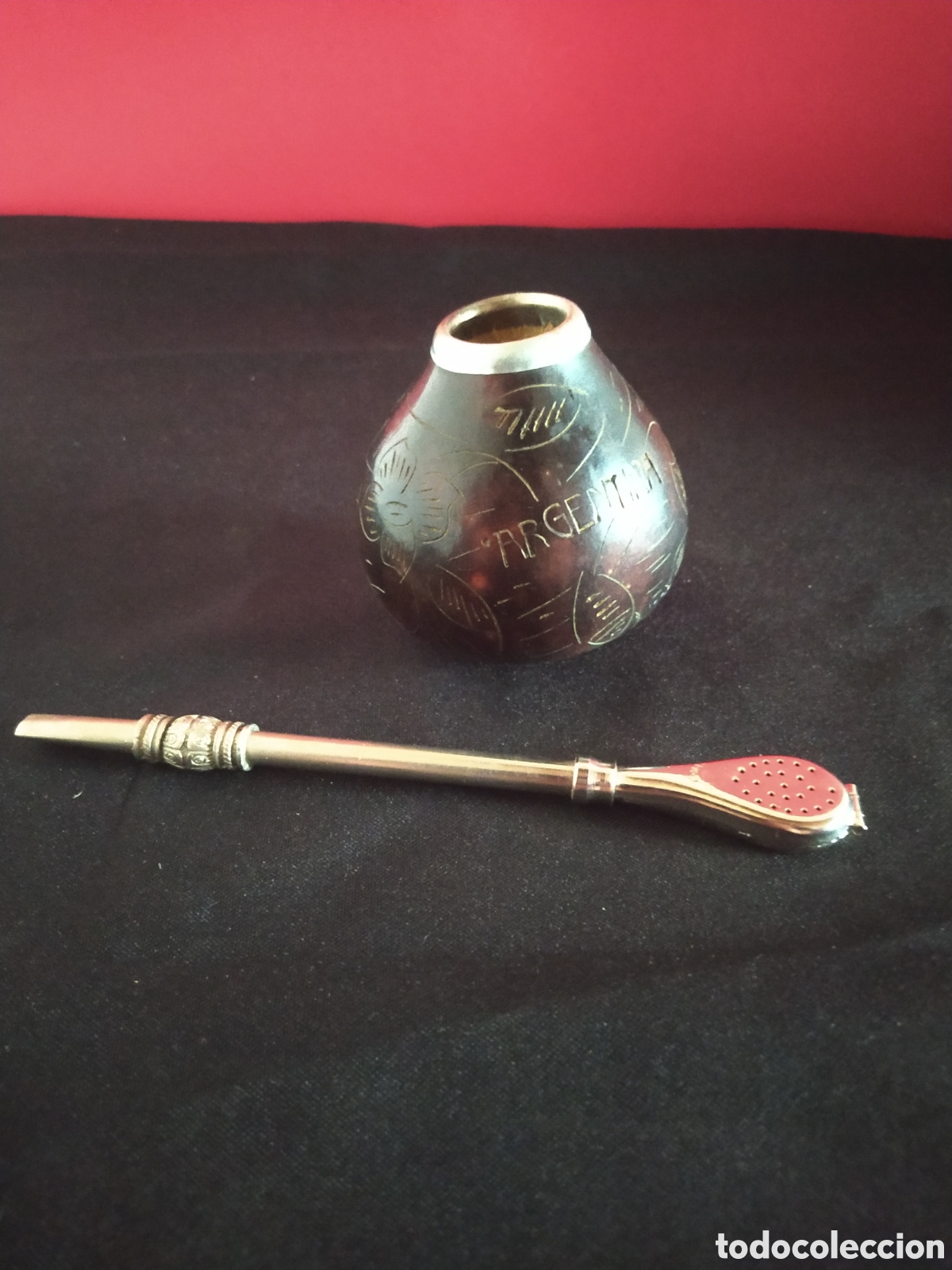 Vintage: Bote para tomar mate - Foto 2