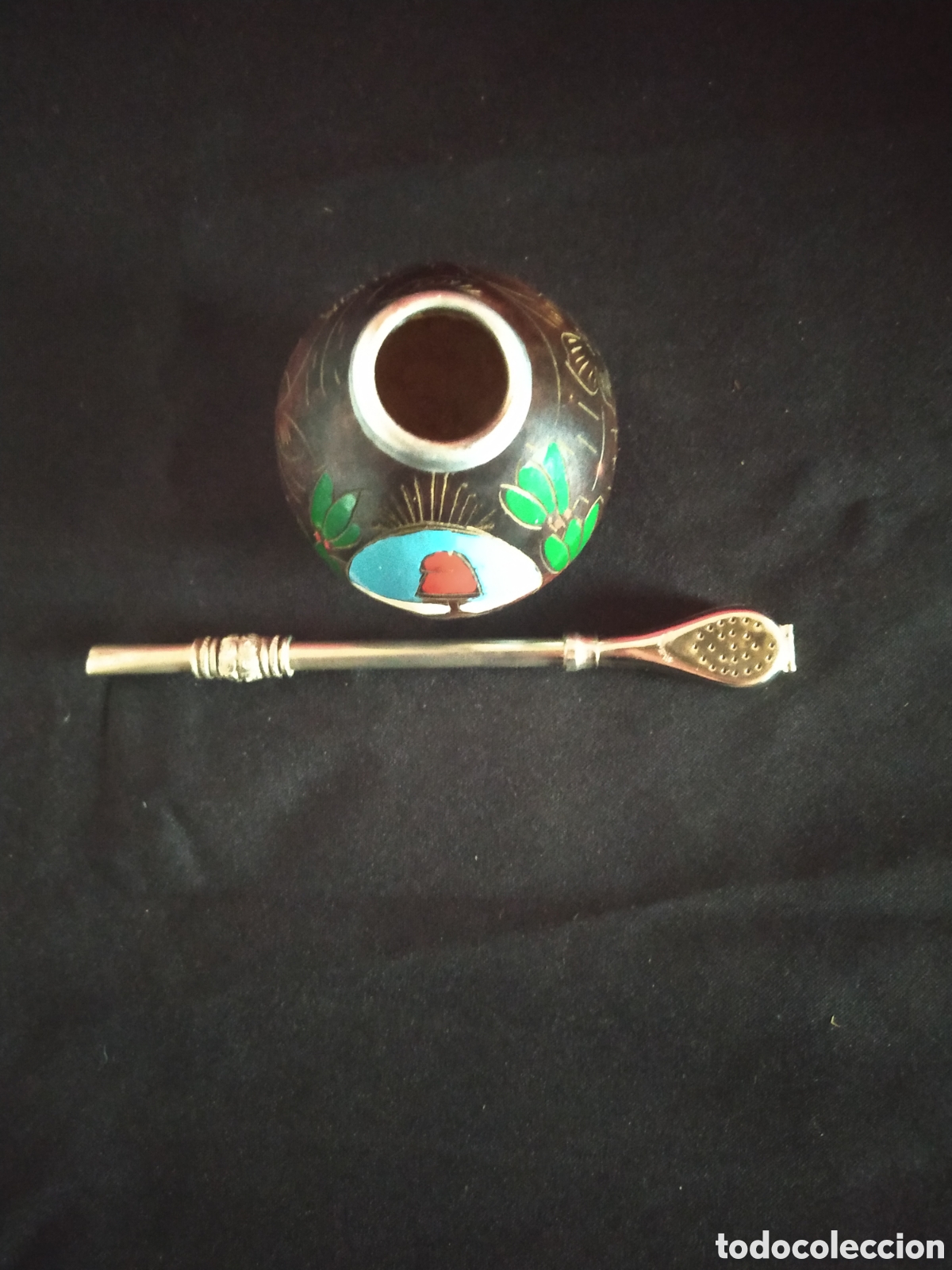 Vintage: Bote para tomar mate - Foto 4