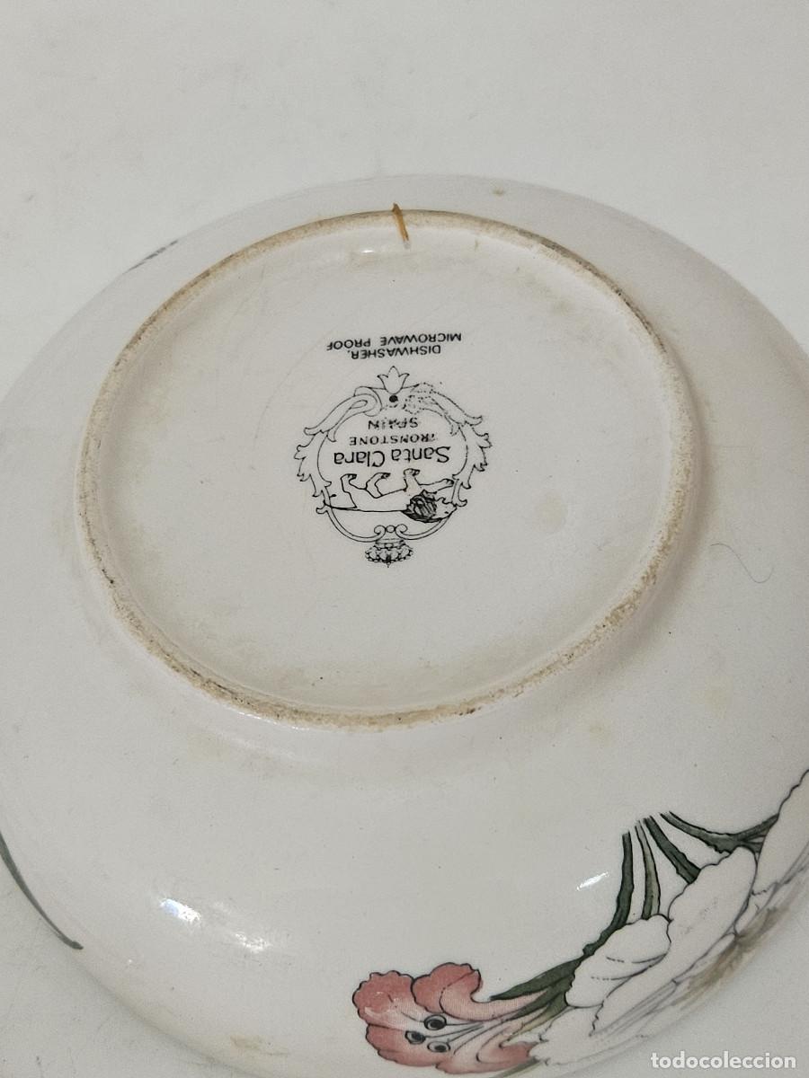 Vintage: cuenco de ceramica antiguo - Foto 4