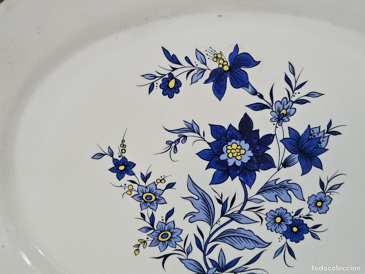 Vintage: bandeja de porcelana grande - Foto 2