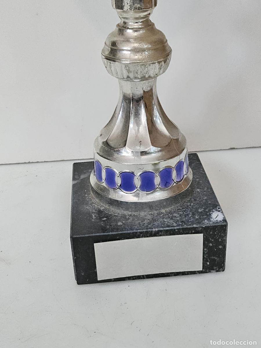 Vintage: trofeo copa base de marmol - Foto 2