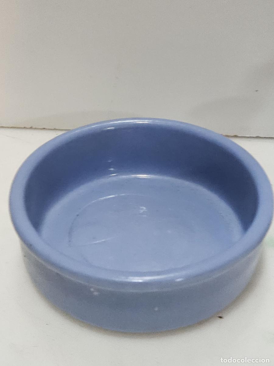 Vintage: cuenco y palillero azul - Foto 4