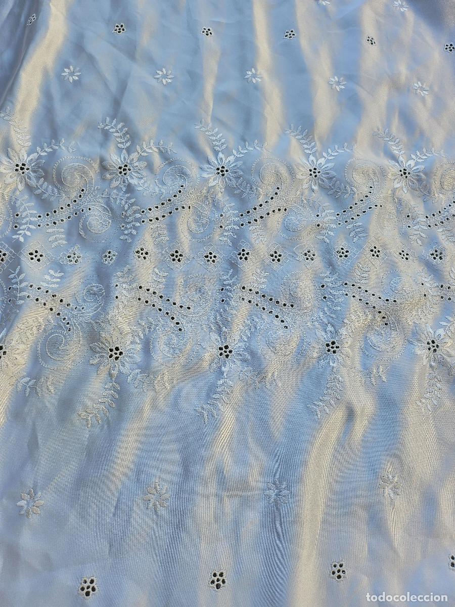Vintage: cortinas de tela blanca - Foto 5