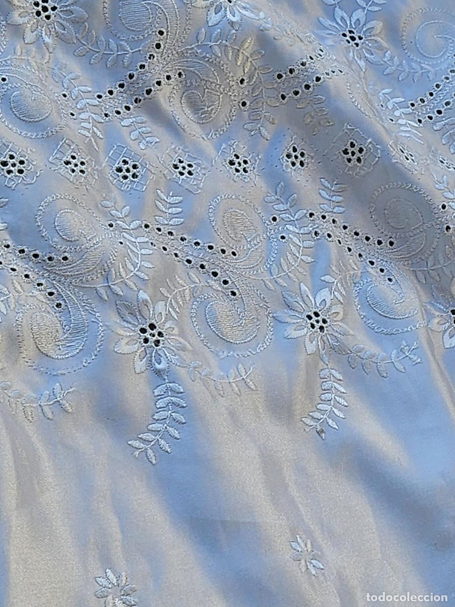 Vintage: cortinas de tela blanca - Foto 9