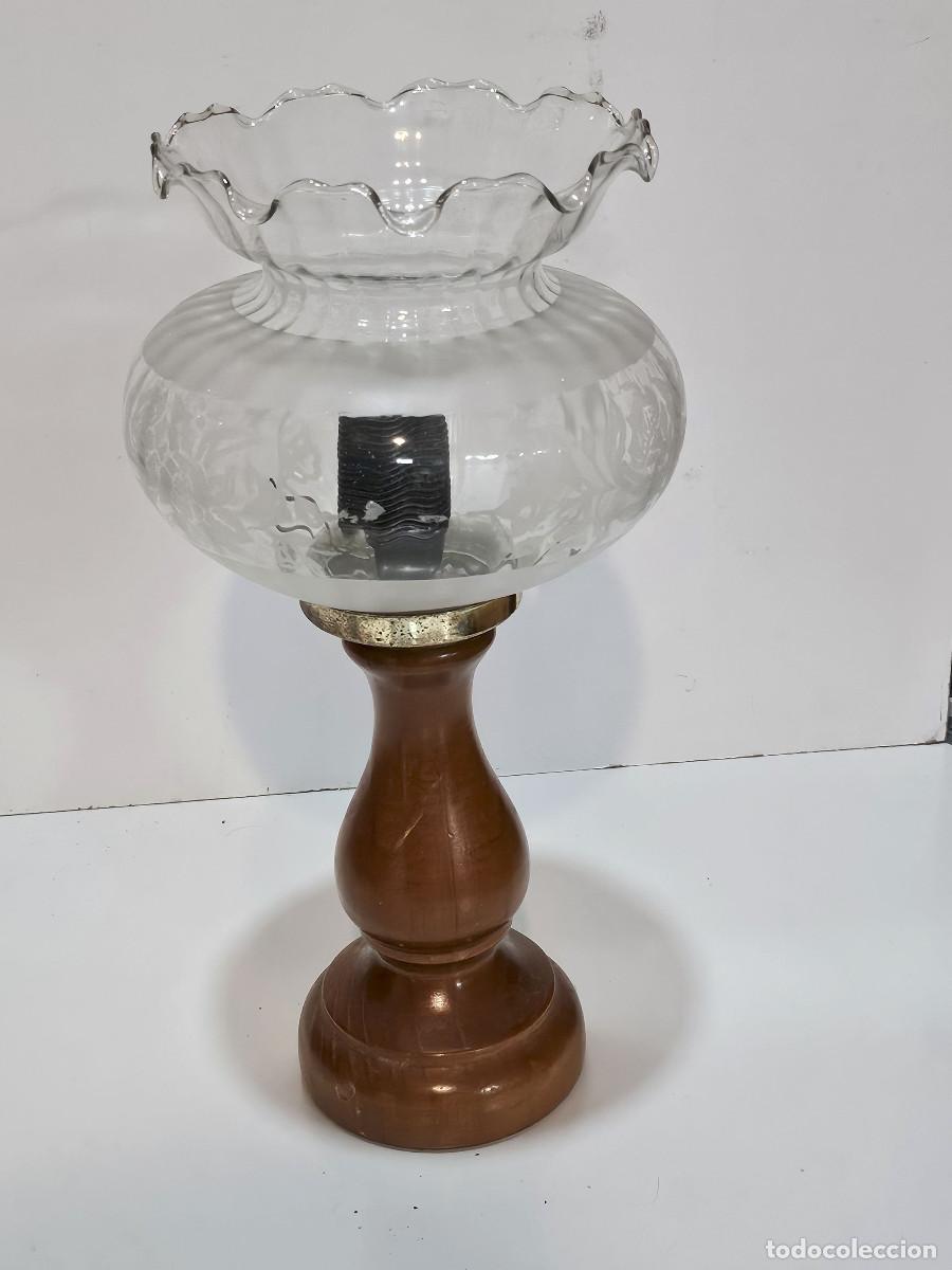 Vintage: lapara de mesilla de madera - Foto 1