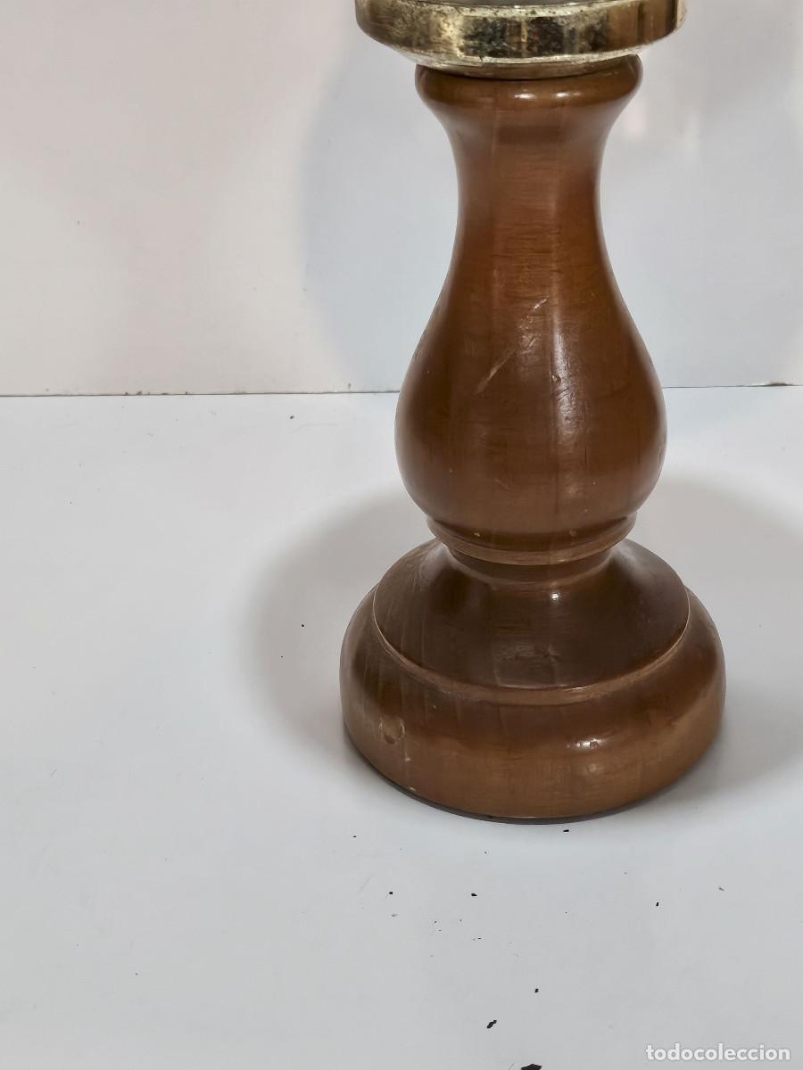Vintage: lapara de mesilla de madera - Foto 3