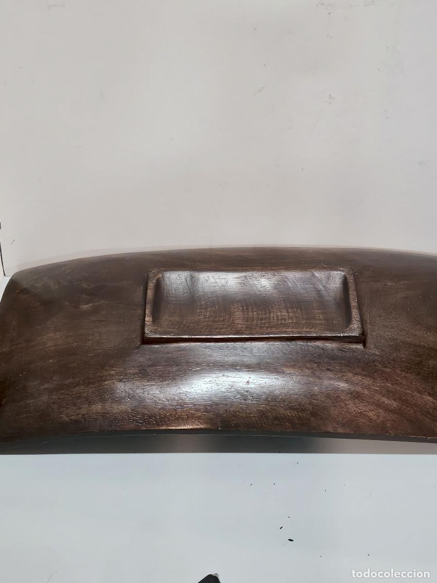 Vintage: bandeja d ecentro de mesa madera - Foto 3