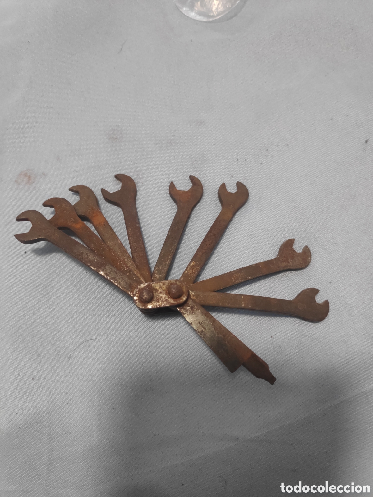 Vintage: Juego de mini llaves fijas - Foto 2