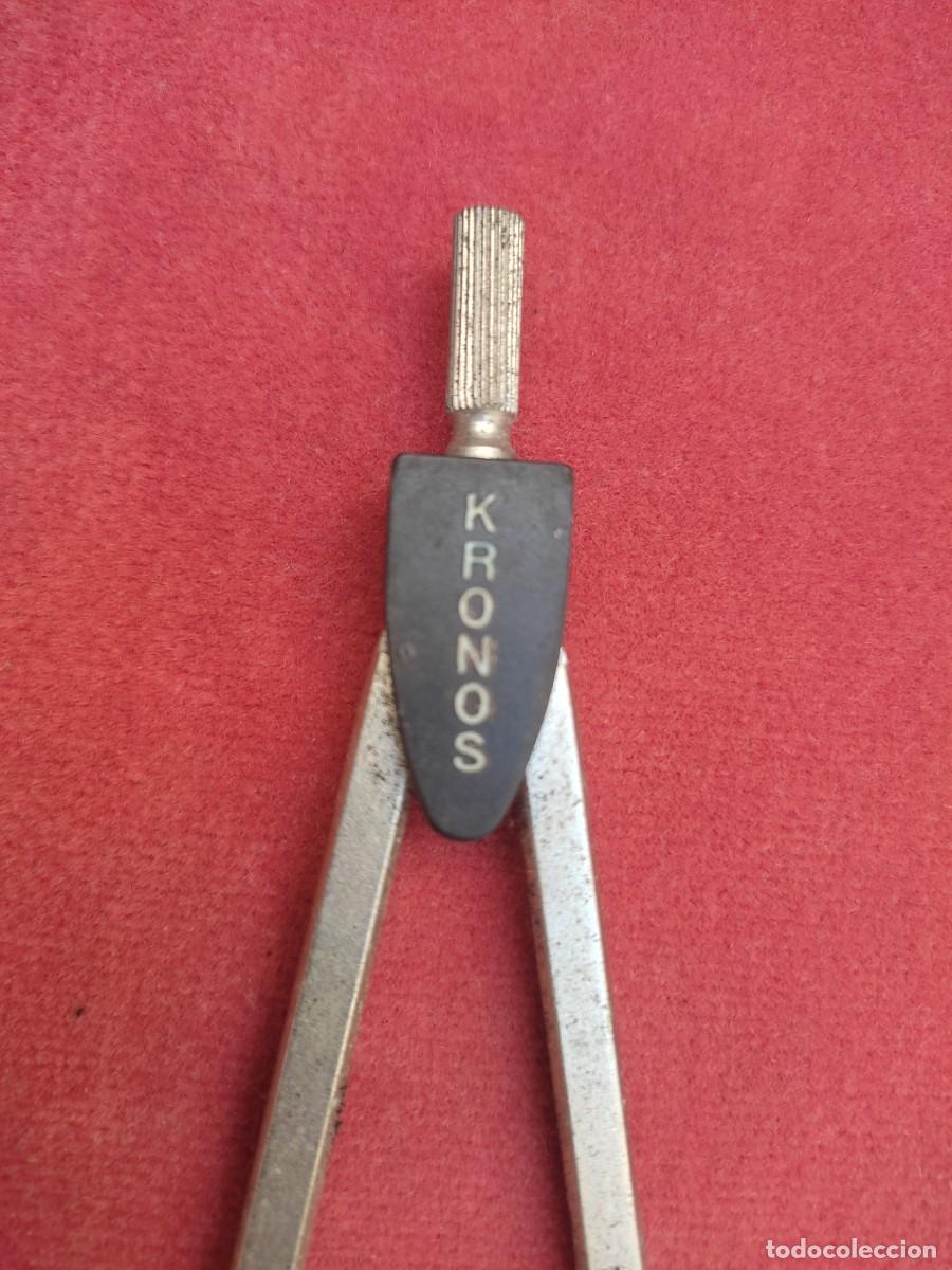 Vintage: antiguo compas kronos - vintage - Foto 13
