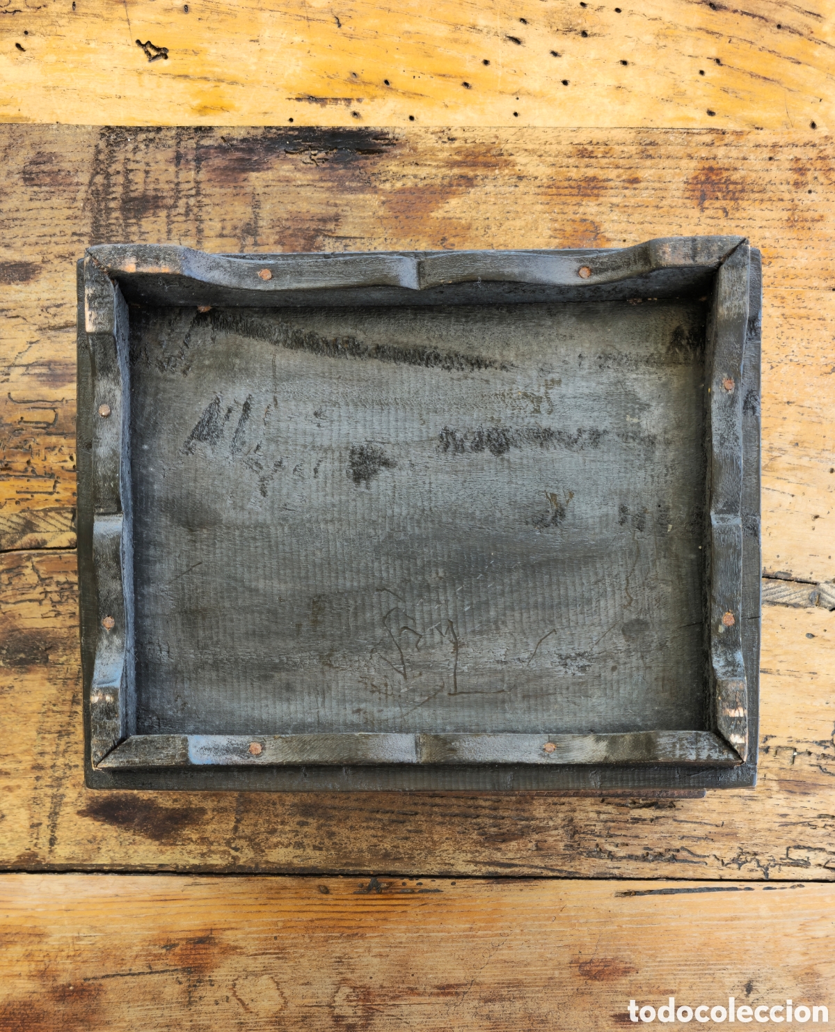 Vintage: Caja tallada madera vintage - Foto 4