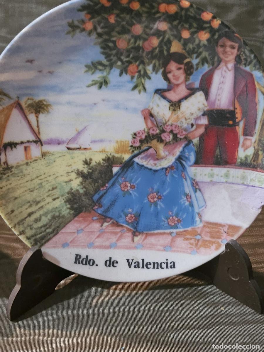 Vintage: peque&ntilde;o plato de valencia - Foto 3