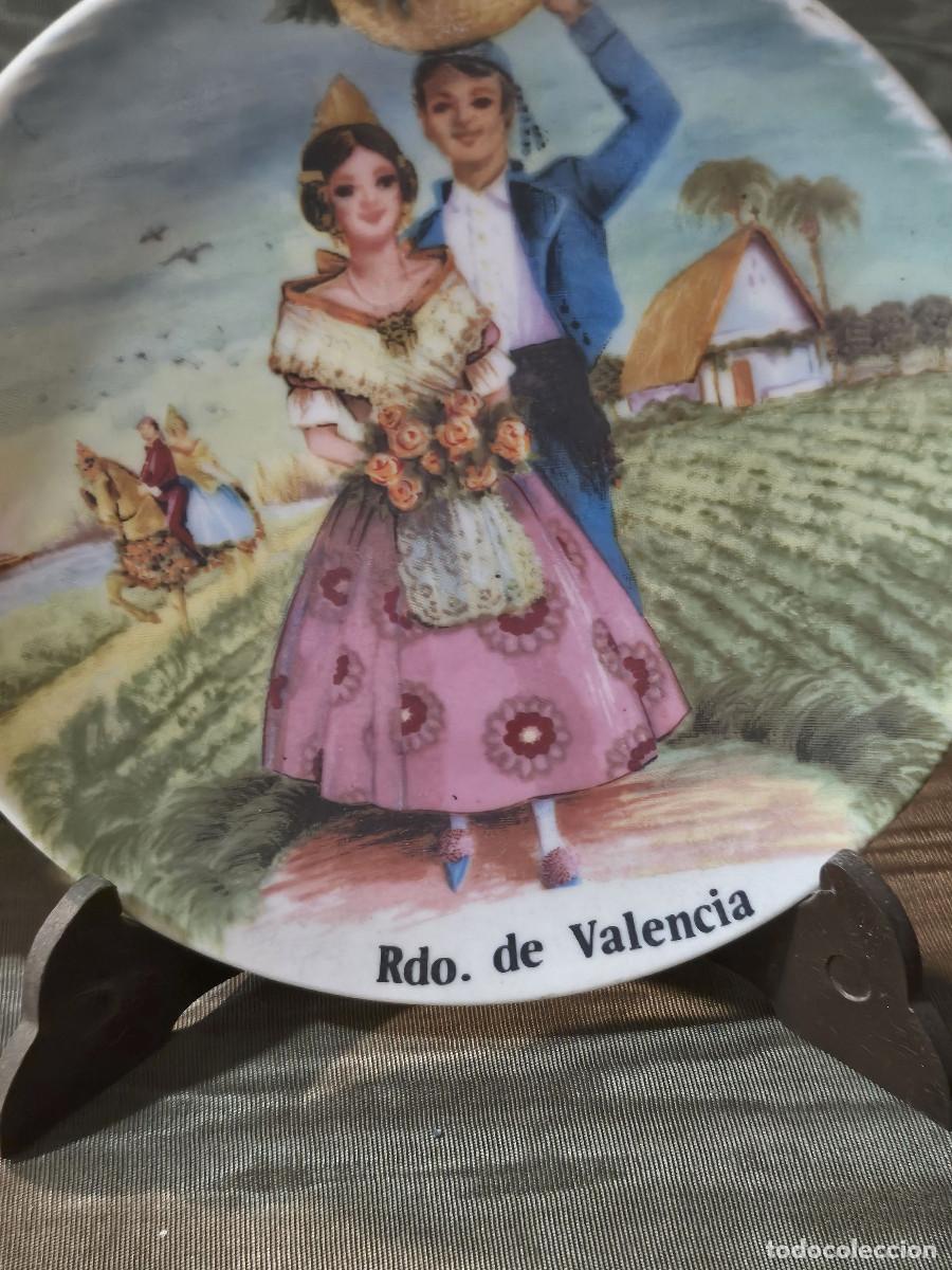 Vintage: peque&ntilde;o plato de valencia - Foto 3