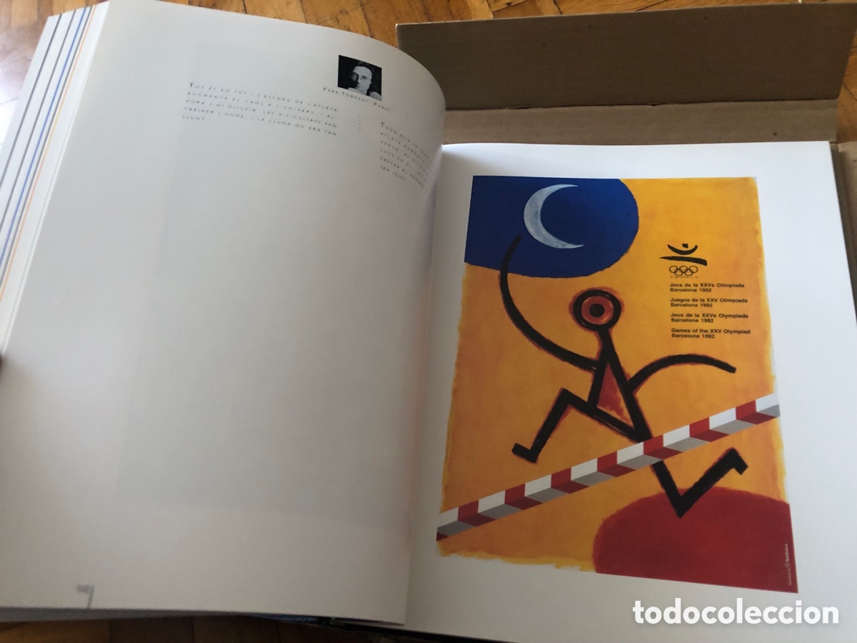 Vintage: Libro Los Carteles Olimpicos 1992 (bilingue) - Foto 4