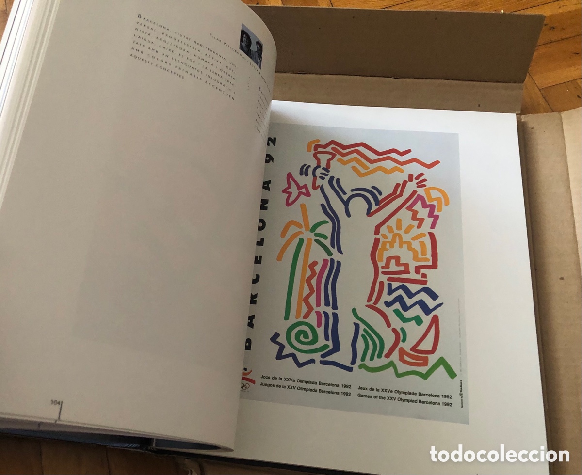 Vintage: Libro Los Carteles Olimpicos 1992 (bilingue) - Foto 5
