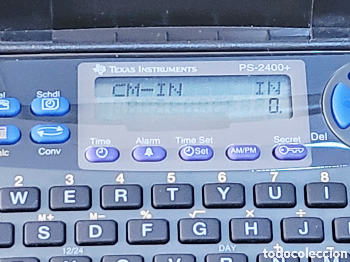 Vintage: Antigua agenda electr&oacute;nica Texas Instruments - Foto 2