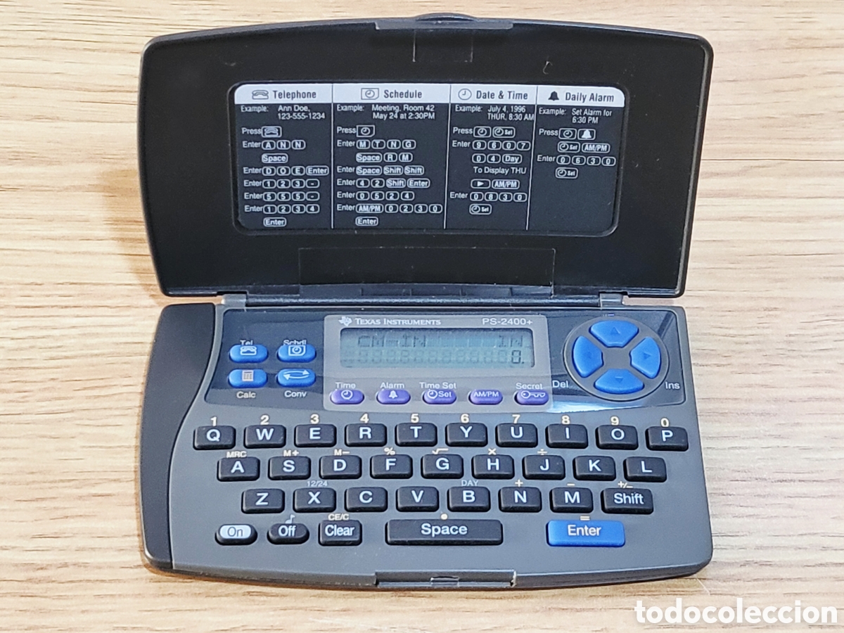 Vintage: Antigua agenda electr&oacute;nica Texas Instruments - Foto 1