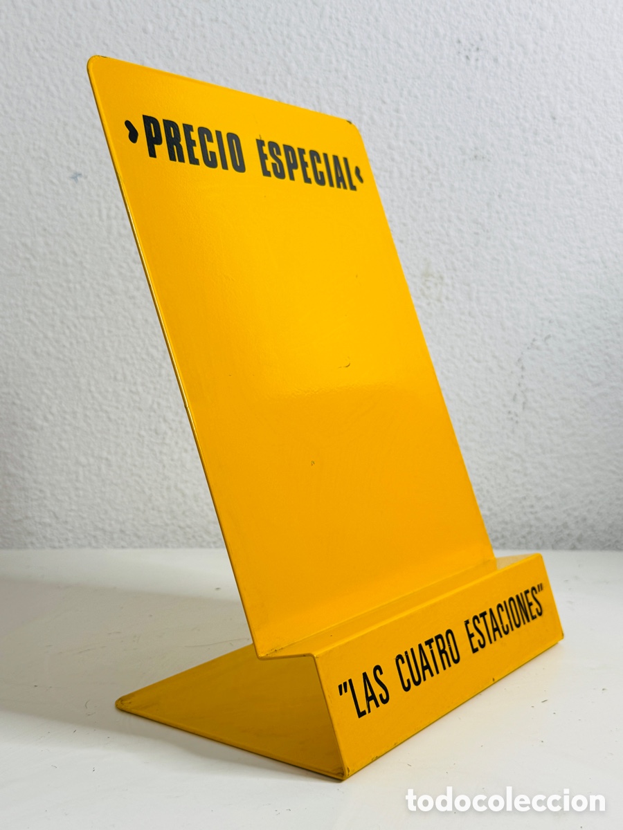 Vintage: Atril Stand Expositor Metal 1970s - Foto 2