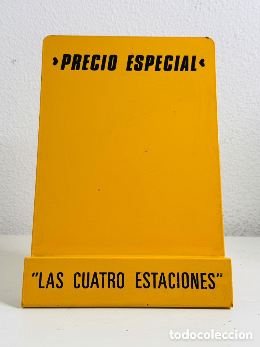 Vintage: Atril Stand Expositor Metal 1970s - Foto 1
