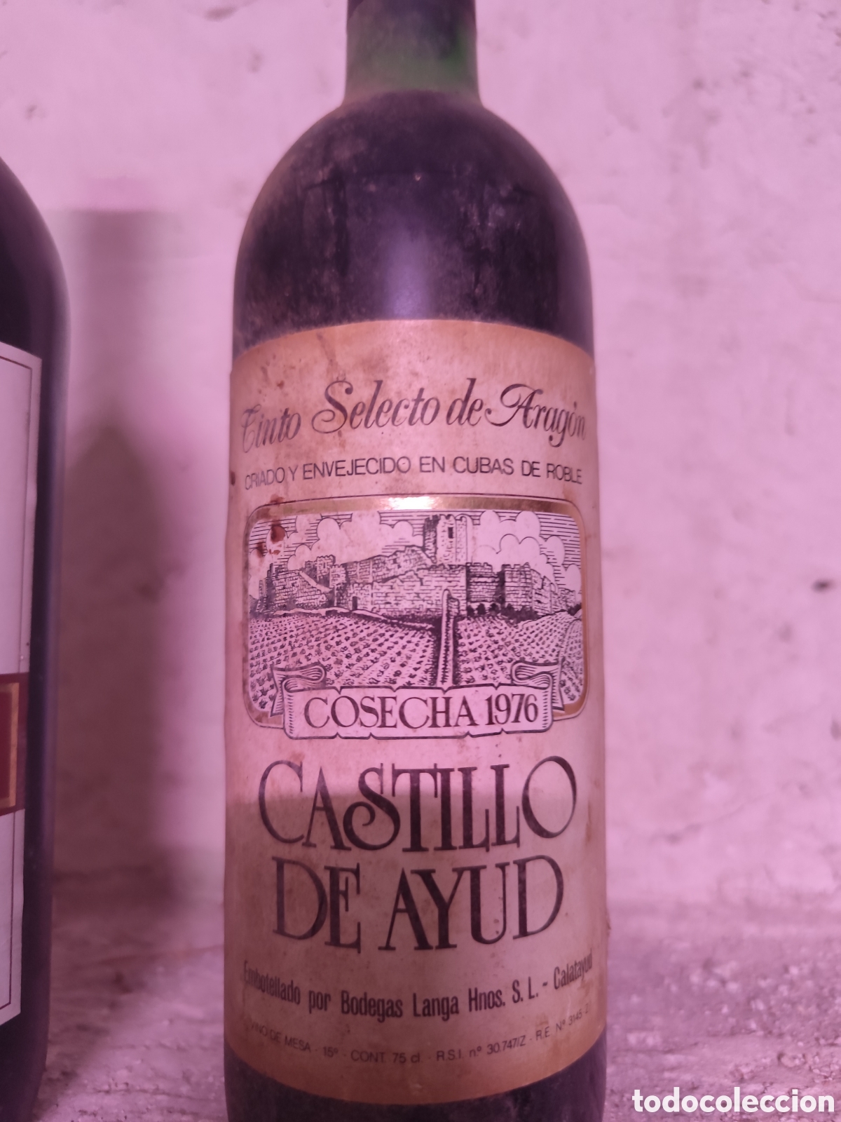 Vintage: Vino tinto buena conservaci&oacute;n - Foto 2