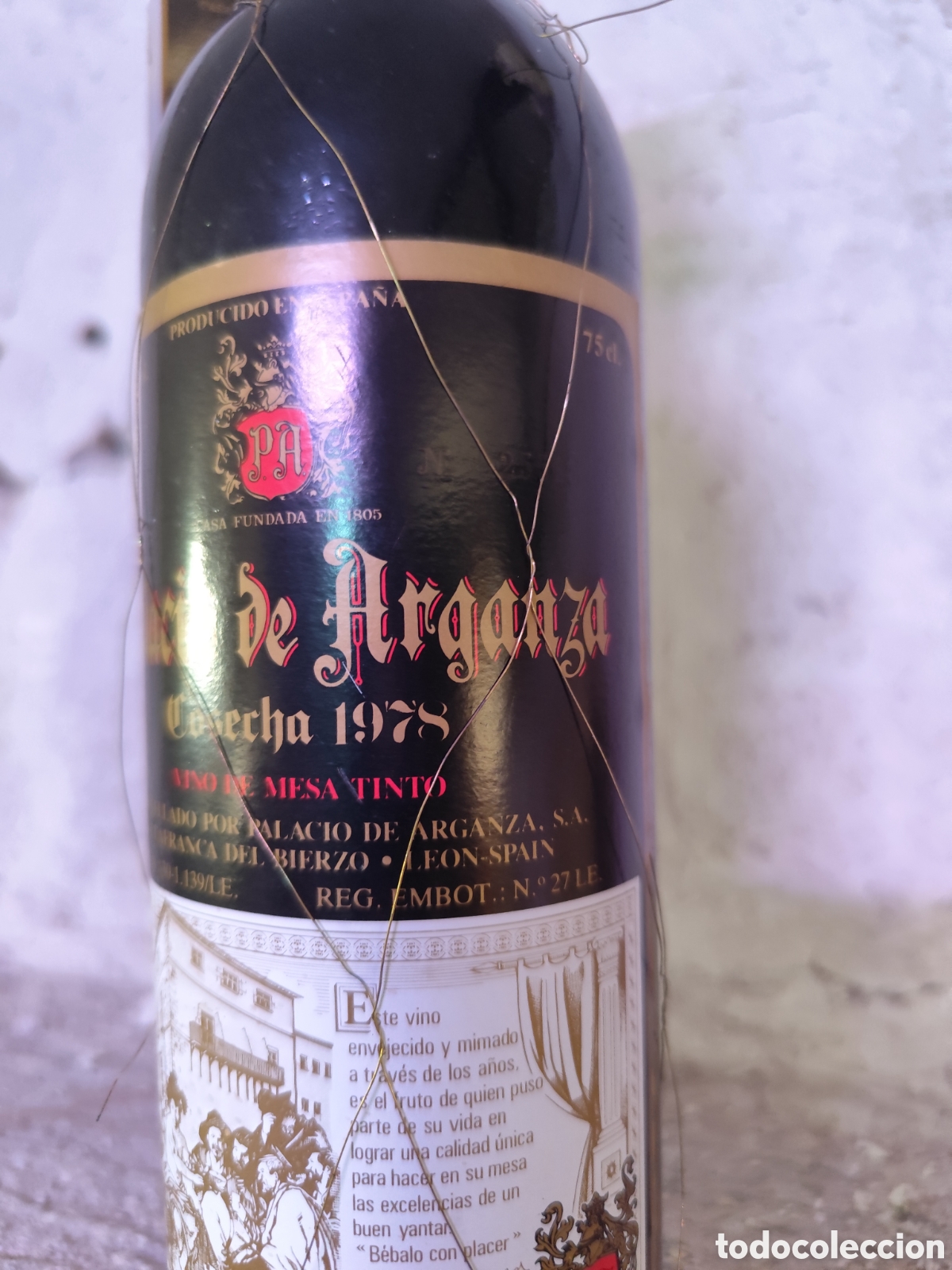Vintage: Vino tinto buena conservaci&oacute;n - Foto 4