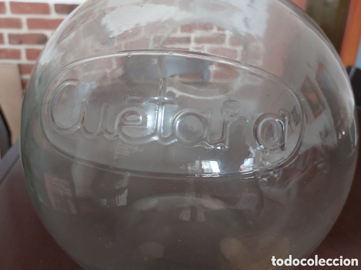 Vintage: Cu&eacute;tara. Bote de cristal. - Foto 3