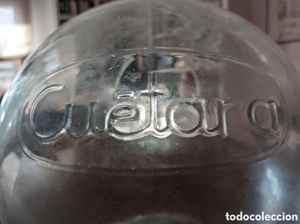 Vintage: Cu&eacute;tara. Bote de cristal. - Foto 7